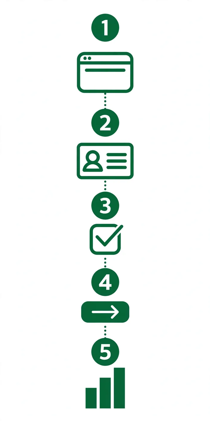 5 steps to check SIMs on CNIC via cnic.sims.pk infographic