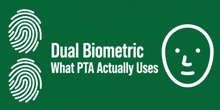 Dual Biometric - what PTA actually uses 2026